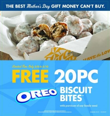 Free Oreo Biscuit Bites