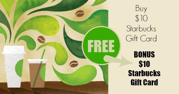 Get $10 from Starbucks now
