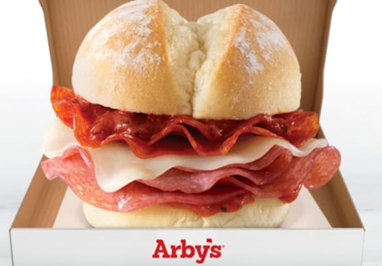 Arby's Pizza Slider